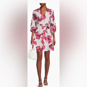 Ro's Garden CC Cooper Floral Cotton Minidress Size Small